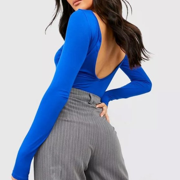 Boohoo Low Back Bodysuit - Picture 1 of 2